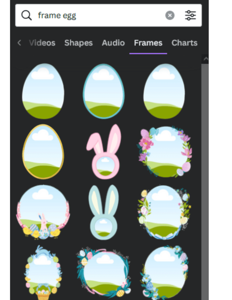 search tab easter eggs