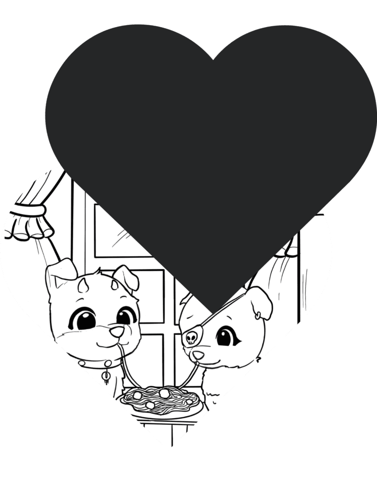 make your own colorng page tutorial step to finish valentine coloring pages 5