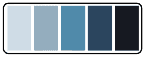 Blue Color Palette