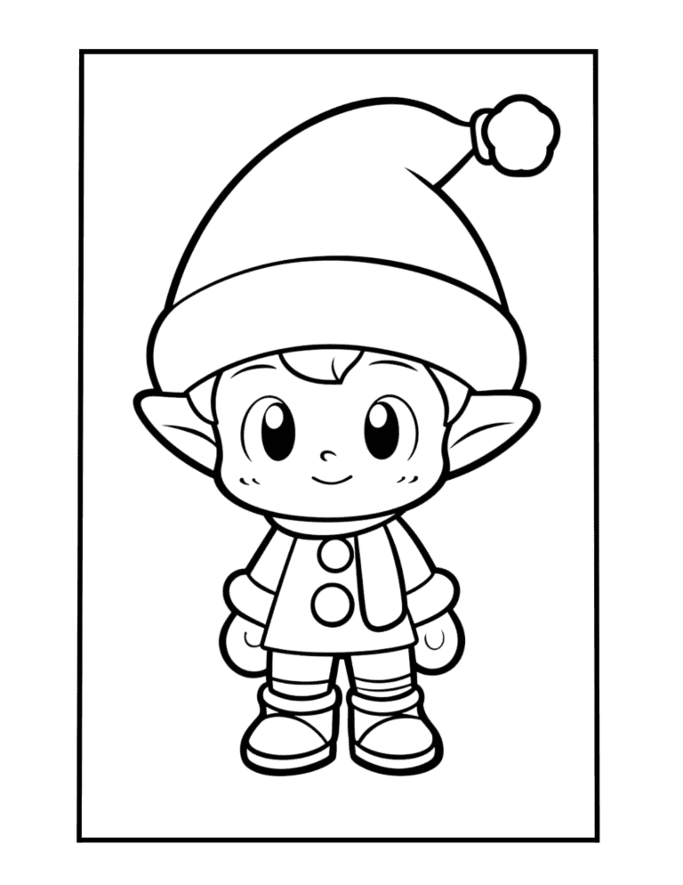 Christmas Elf Printable