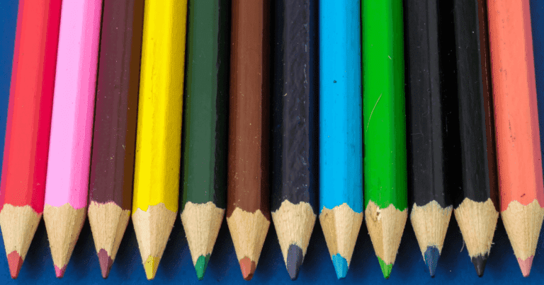 pencils to color
