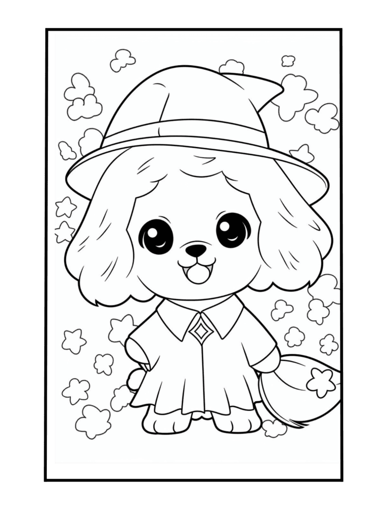 puppy witch free pdf printable