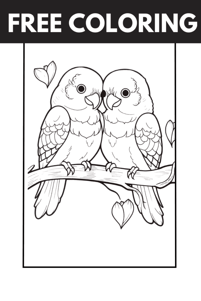 Valentine Adult Coloring Pages - 6 Valentine Coloring Sheets