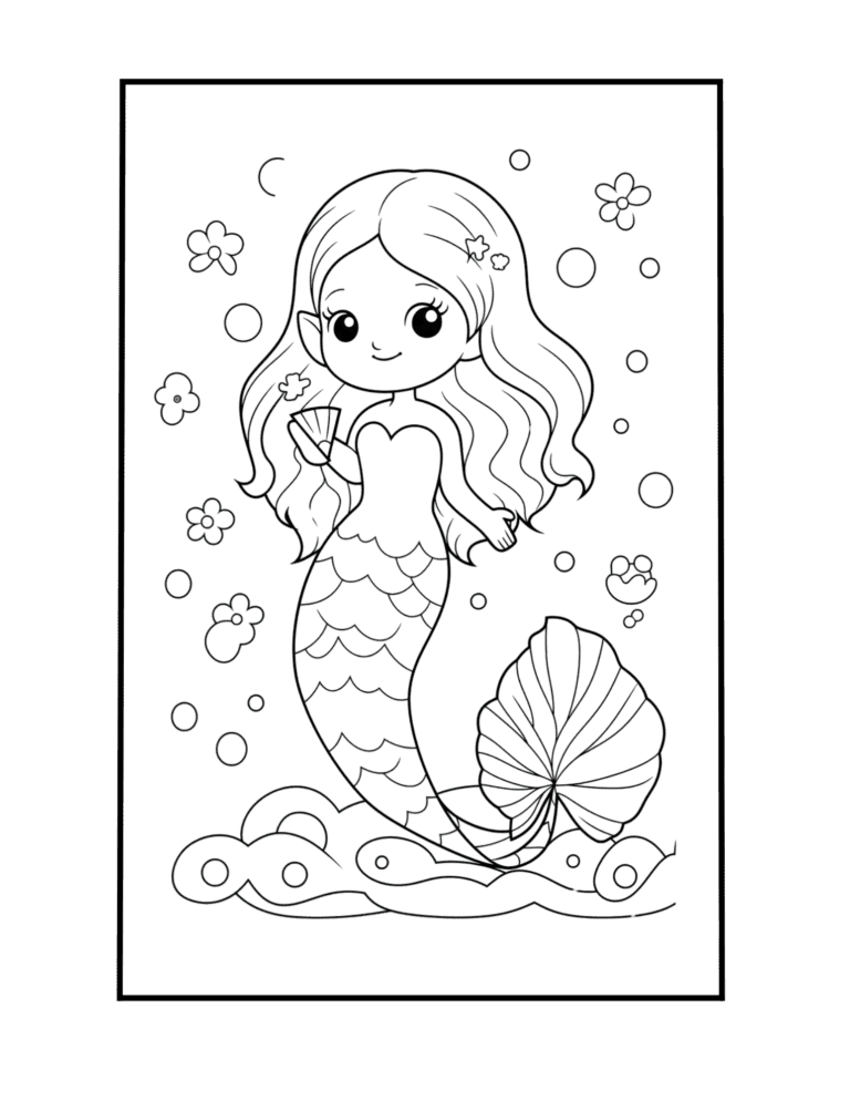 adorable coloring page