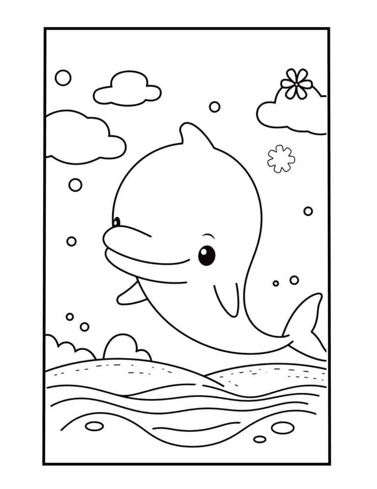under the sea animals coloring pages