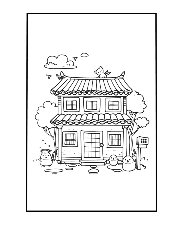 cute coloring page