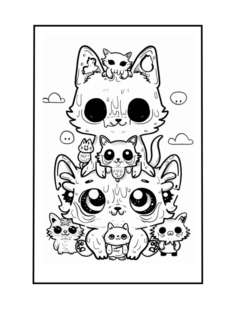coloring sheet for gothic fants