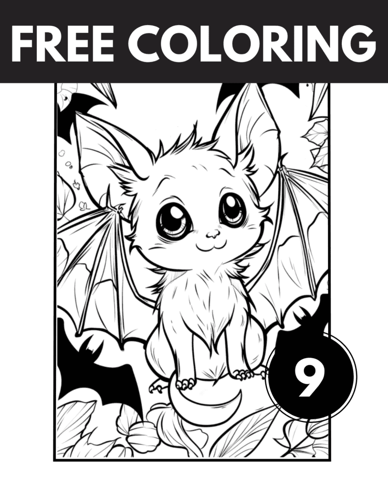 Creepy But Cute Coloring Pages: Adorable Free Printables