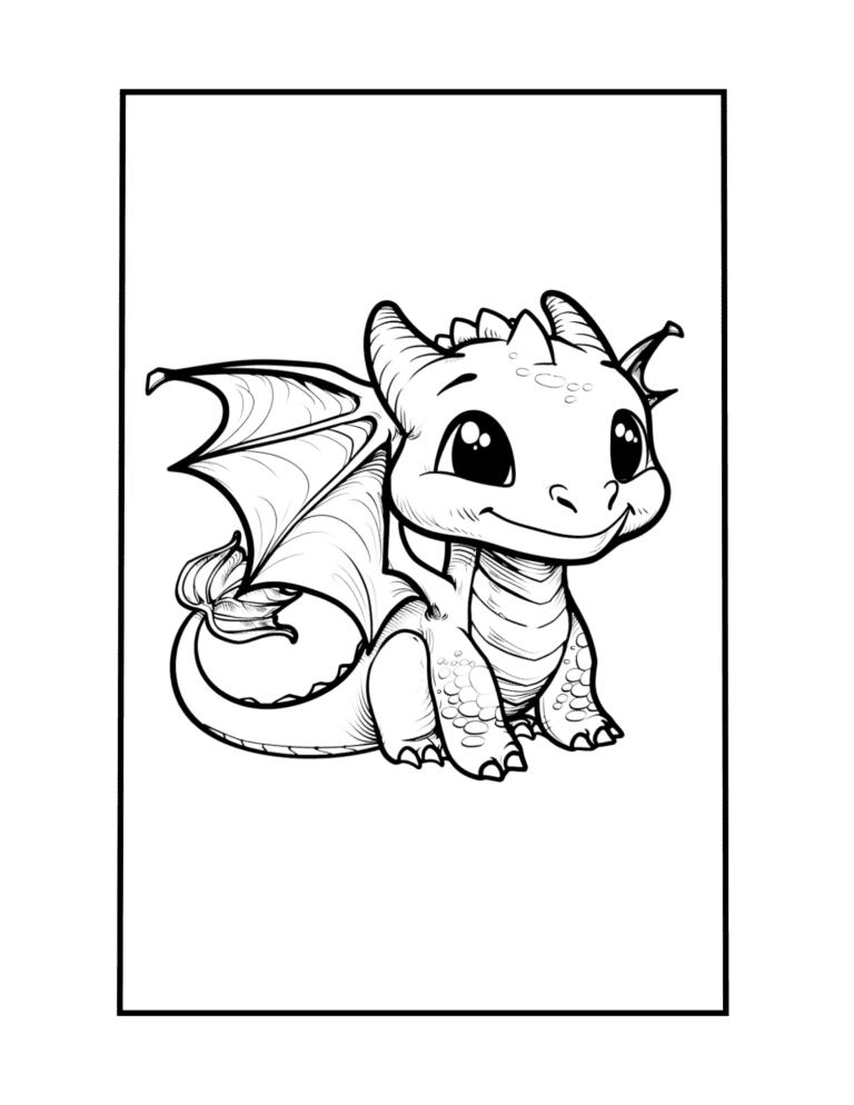 dragon Coloring Sheets