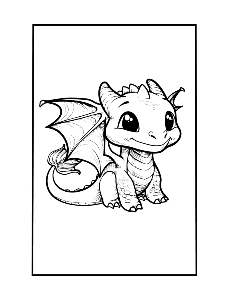 dragon Coloring Sheets