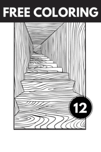 Optical Illusion Coloring Pages: 12 Amazing Op Art Pdf Printables