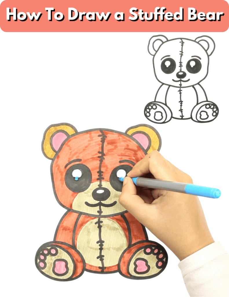 How To Draw a Stuffed Bear