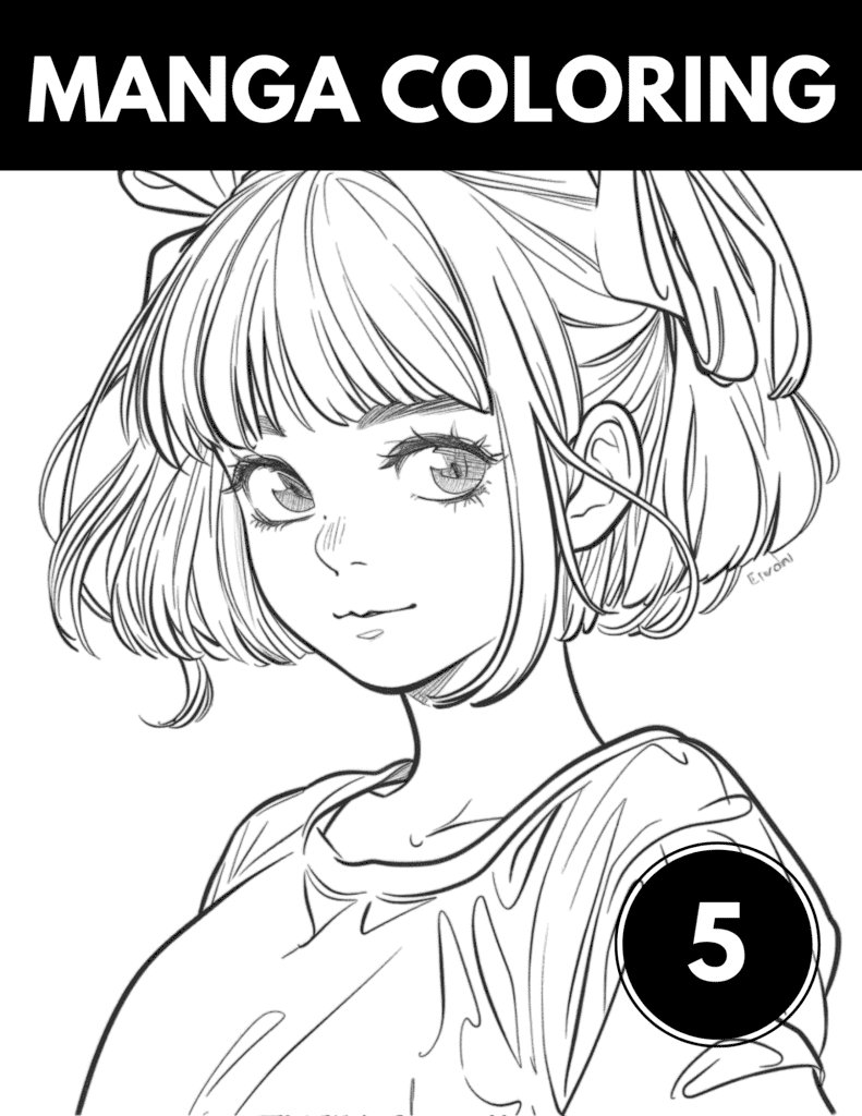 manga COloring Pages(1)