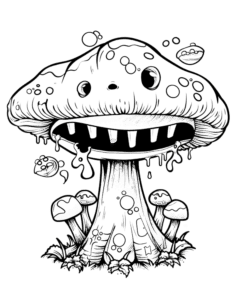 horror mushroom