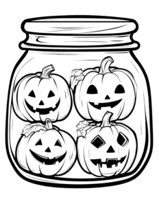 pumpkins in the jar