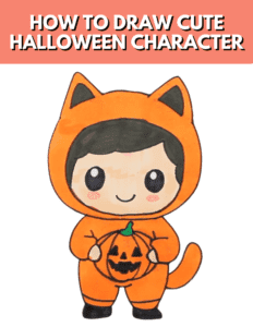 How To Draw Cute Halloween Character