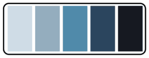 Blue Color Palette