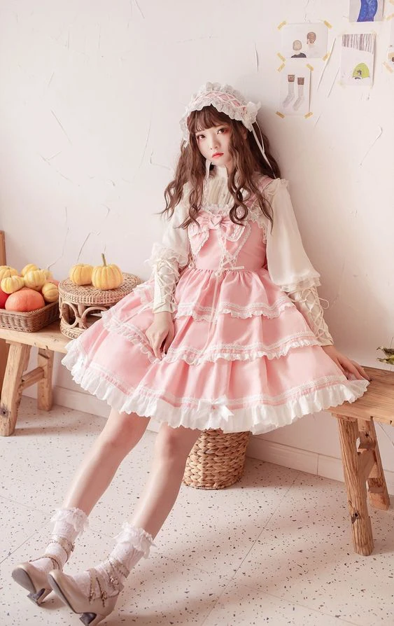 Sweet lolita, fashion model from Japan