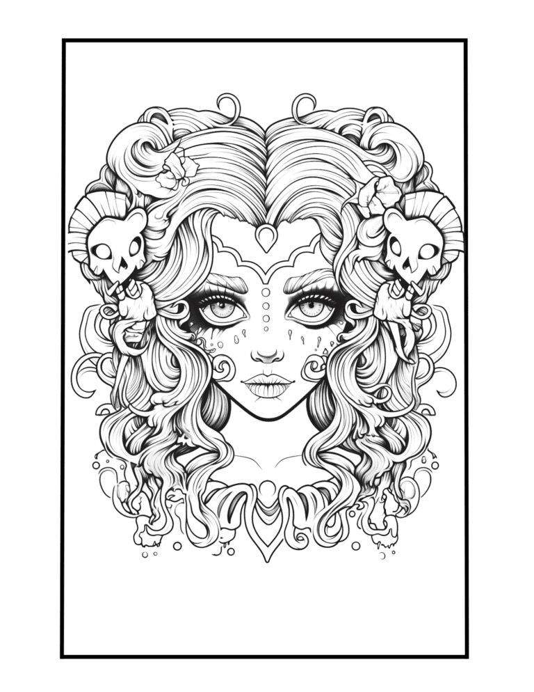 coloring page for adult