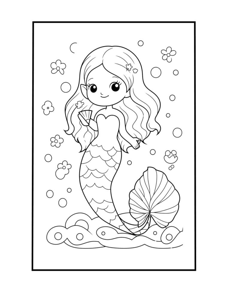 adorable coloring page