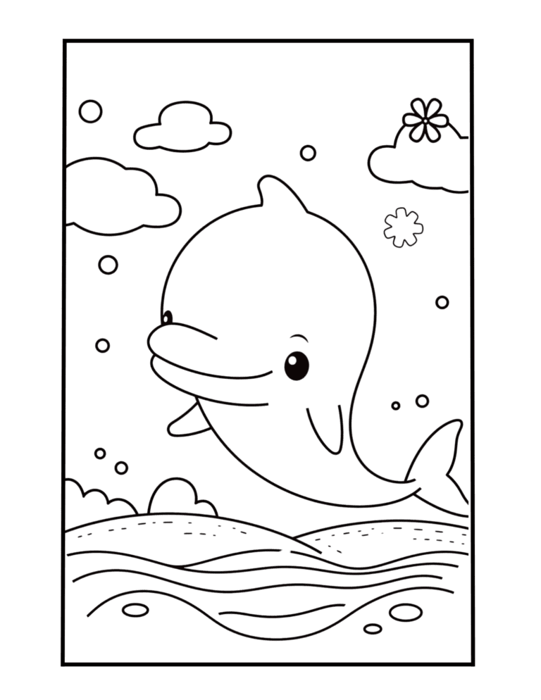 under the sea animals coloring pages