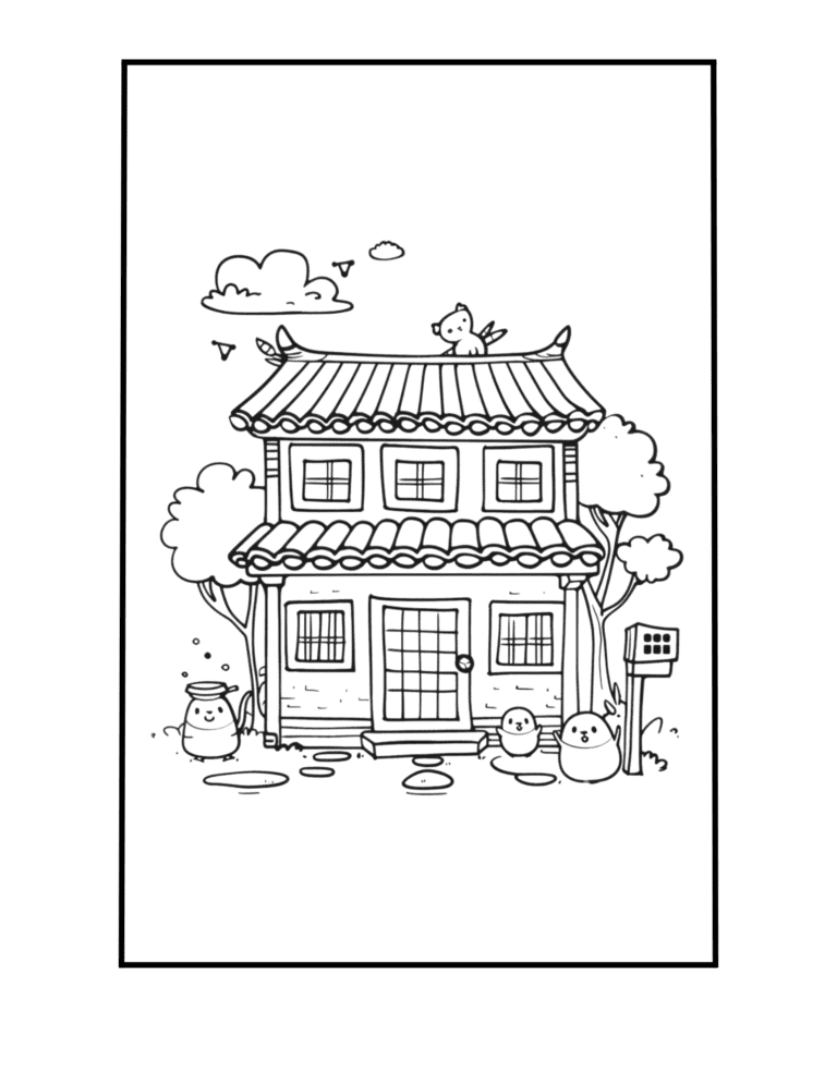 cute coloring page