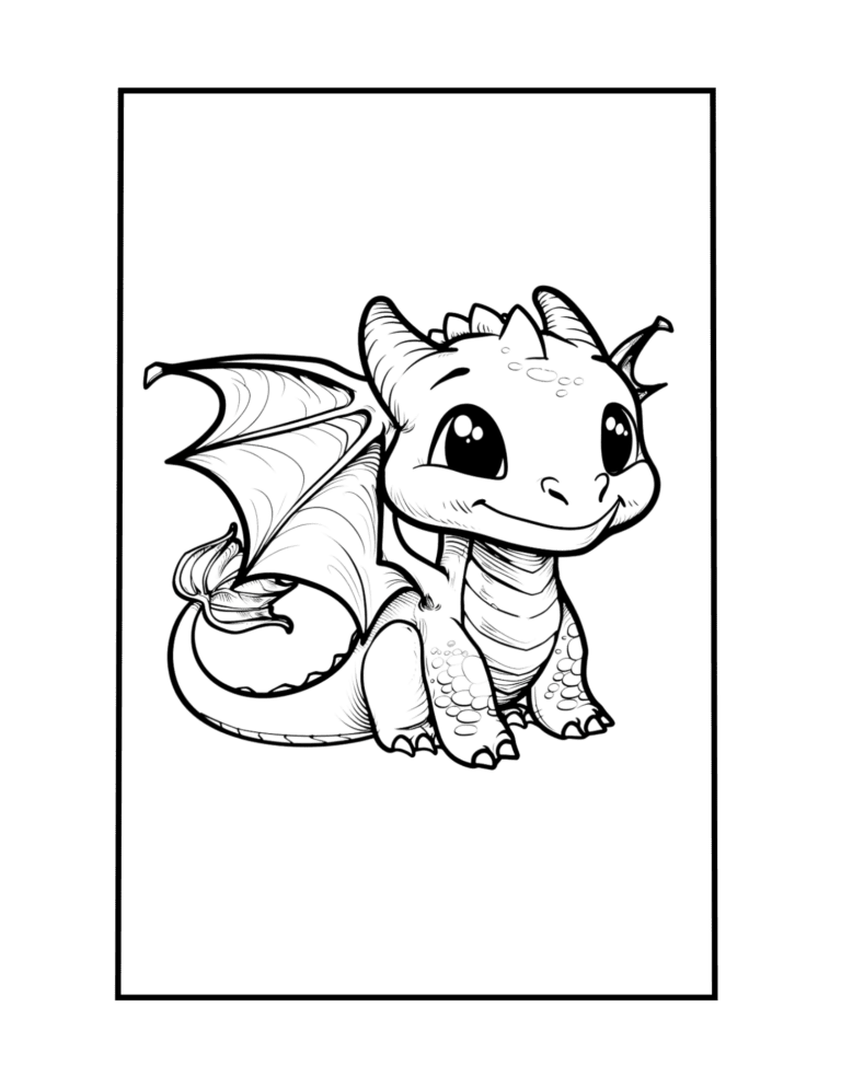 dragon Coloring Sheets