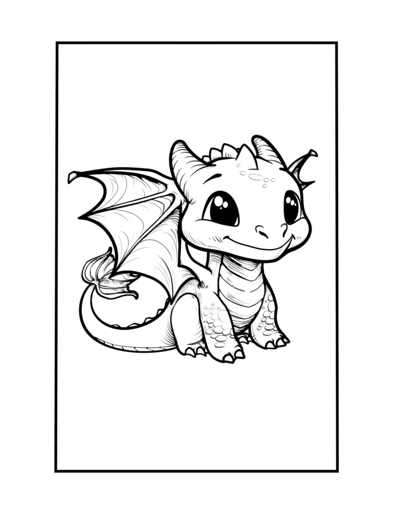 dragon Coloring Sheets