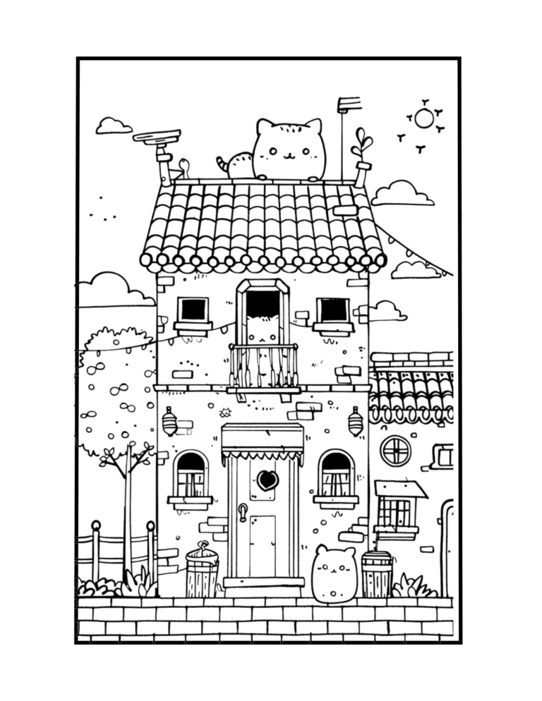 free PDF coloring book