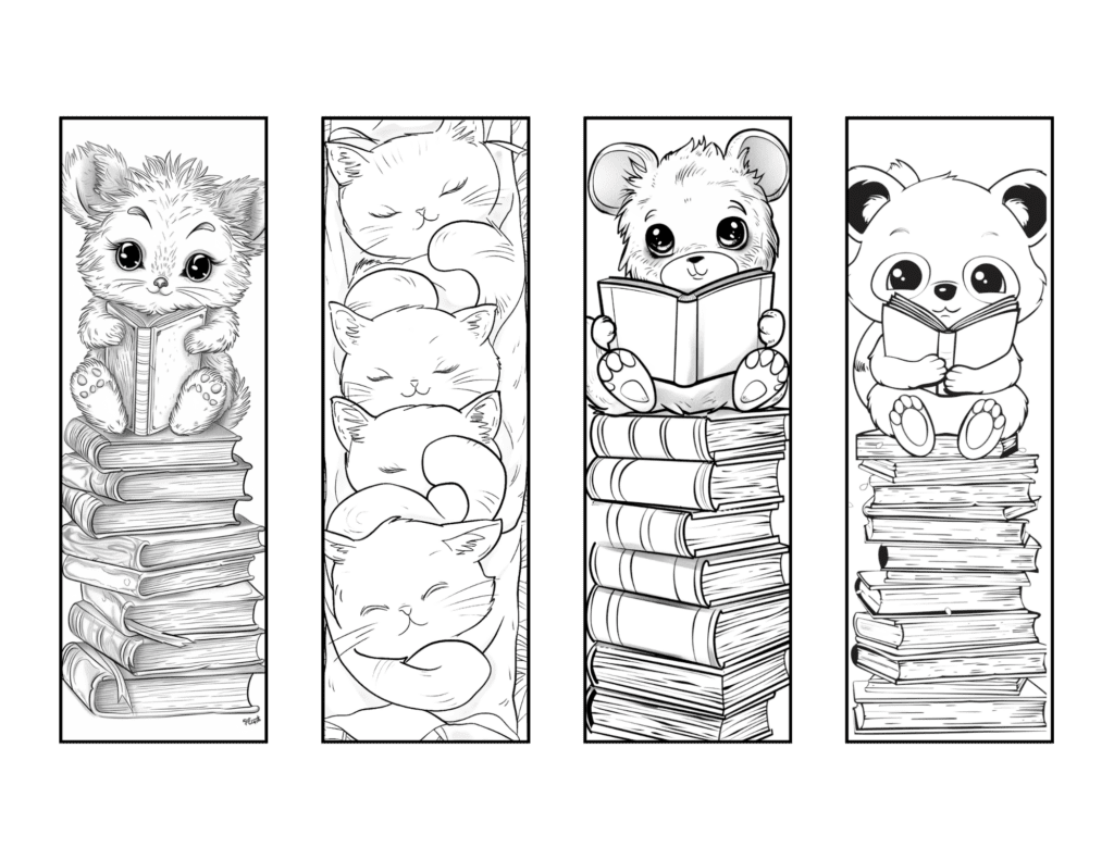 Free printable bookmarks