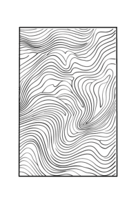 op art coloring sheet