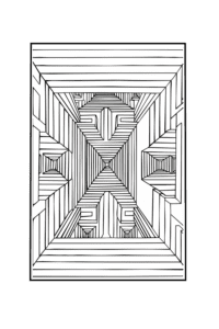 optical coloring pages