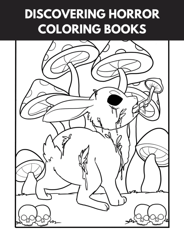 Discover Horror Coloring Pages: A Safe Adventure into Spooky Fun