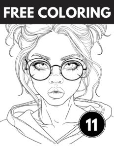 Baddie Coloring Pages: 11 Free Printables To Color With Baddie Girls