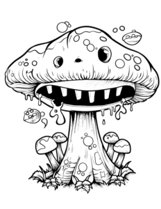 horror mushroom