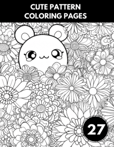 Cute Pattern Coloring Pages