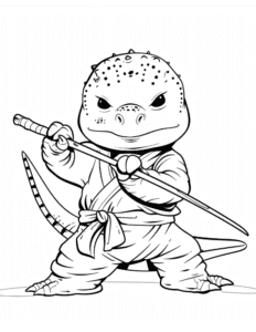 dinosaur karate master