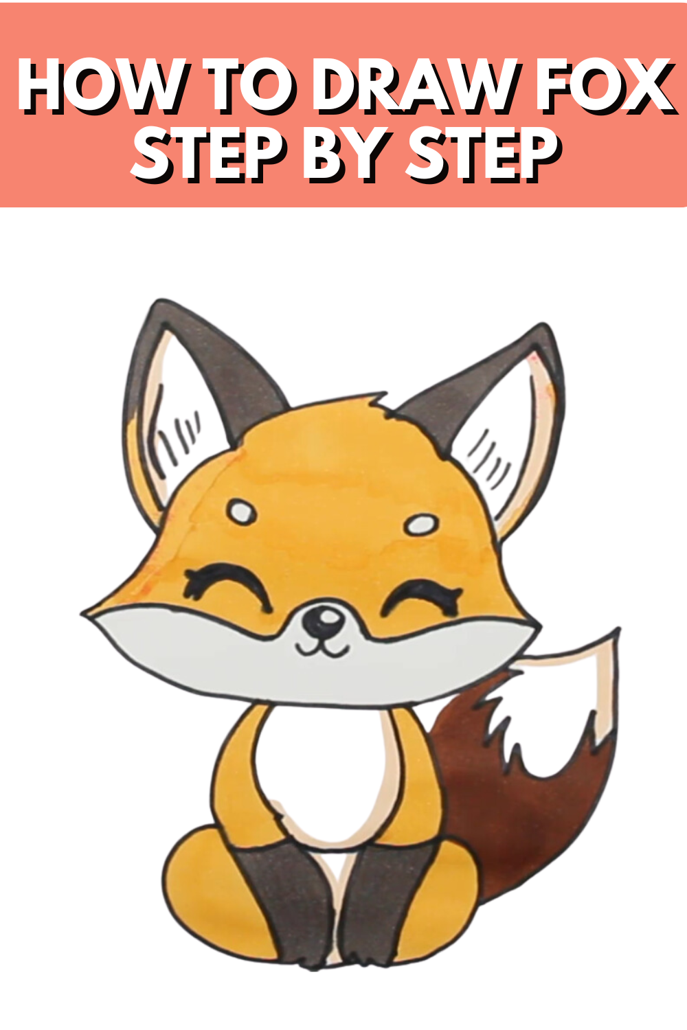 How To Draw Fox Step By Step